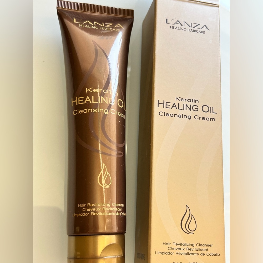 L’ANZA keratin healing oil cleansing cream